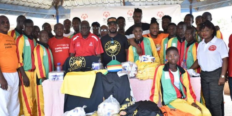 Cheetah FC donates to special Olympics Ghana