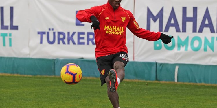 PHOTOS: Lumor Agbenyenu trains with new club Göztepe SK