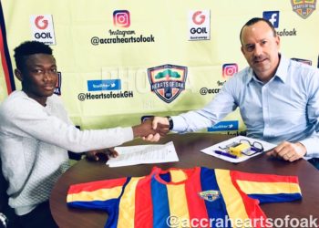 Youngster Manaf Gumah signs first professional deal with Hearts of Oak