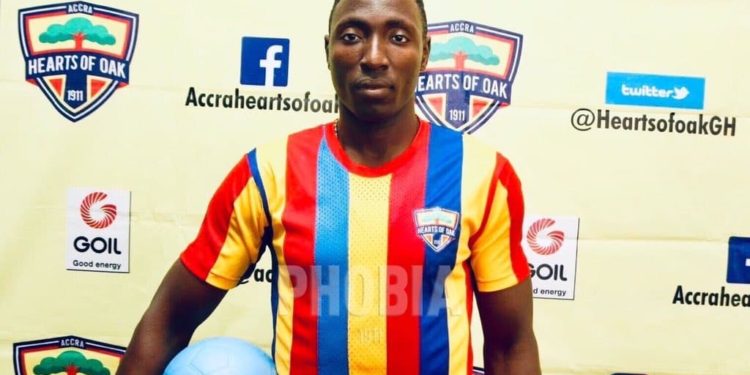 Hearts of Oak Newbie striker Kofi Kordzi targets  Special Committee goal king crown