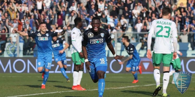 Afriyie Acquah scores as Empoli beat  Sassuolo in Serie A