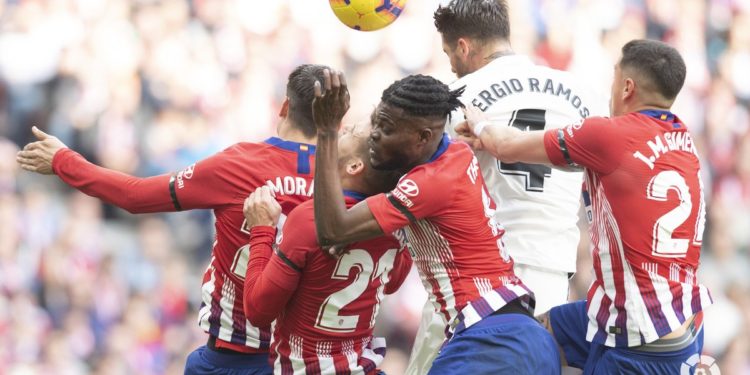 Thomas Partey red-carded as Real Madrid beat Atletico Madrid