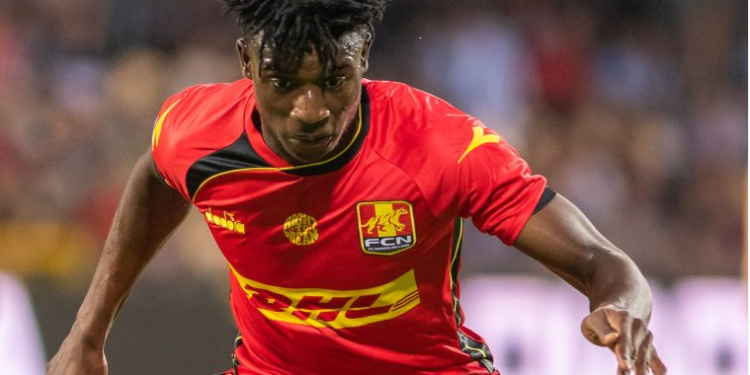 Kudus Mohammed scores for FC Nordsjaelland in 3-3 stalemate against FC Midtjylland