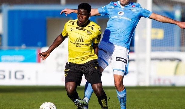 Isaac Twum features in IK Start’s defeat to Sandnes Ulf