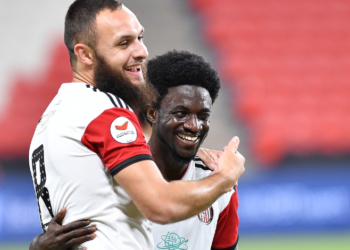 Black Stars winger Ernest Asante scores twice for Al Jazira in BIG win over Al Ain