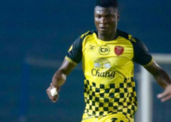 Ghana’s Isaac Honny nets BRACE to help Police Tero FC advance in Thai League Cup