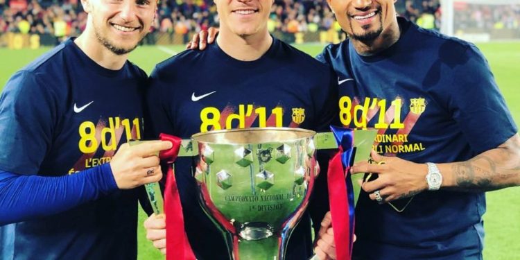 Kevin Prince Boateng becomes first ever Ghanaian player to win Spanish La Liga with Barcelona