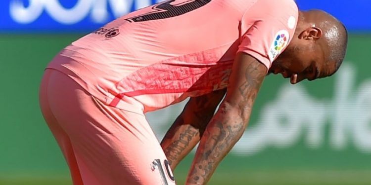 K.P Boateng enjoys full throttle as Barcelona draw at Huesca