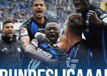 Ghanaian duo Terkpety and Antwi secure Bundesliga promotion with Paderborn