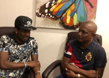 [PHOTOS] Asamoah Gyan holds fruitful talks with Ghana Coach Kwasi Appiah