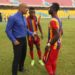 Hearts Coach Kim Grant praises players for winning Premier B