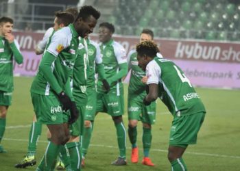 Video: Ghana duo Majeed Ashimeru and Musah Nuhu on target in FC St. Gallen massive win over Young Boys