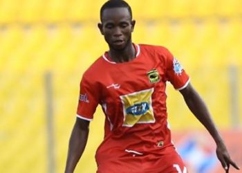 NO MERCY: Injured Kotoko midfielder Richard Senanu refused German Visa to undergo surgery