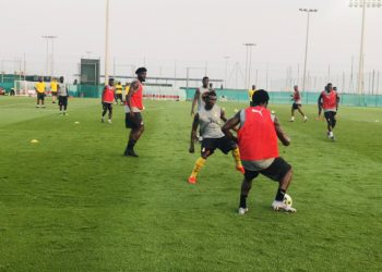 Video: Black Stars resume training after submission of final squad for Afcon