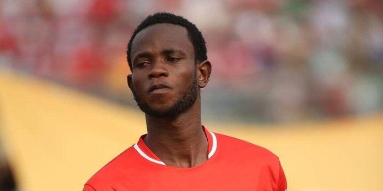NO MERCY: Injured Kotoko midfielder Richard Senanu refused German Visa to undergo surgery