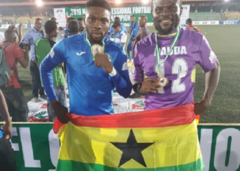 Ghana duo Fatau Dauda & Farouk Mohammed win Nigeria Premier League title with Enyimba FC