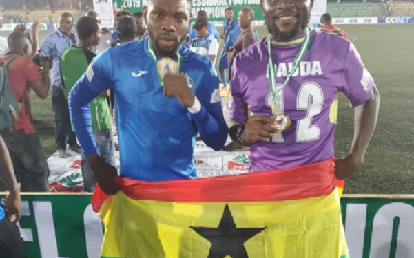 Ghana duo Fatau Dauda & Farouk Mohammed win Nigeria Premier League title with Enyimba FC