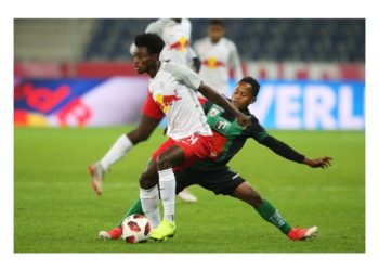 In-form Ghana U23 left-back Gideon Mensah returns to Red Bull Salzburg
