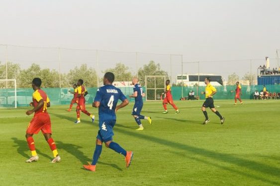 Namibia shockingly beat Black Stars in friendly ahead of Afcon 2019
