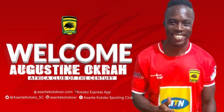 OFFICIAL: Asante Kotoko strengthen squad for Africa with the signing of Augustine Okrah