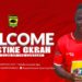 OFFICIAL: Asante Kotoko strengthen squad for Africa with the signing of Augustine Okrah