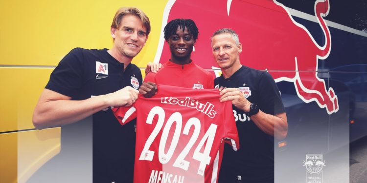 Gideon Mensah: Red Bull Salzburg defender signs contract extension to commit future until 2024