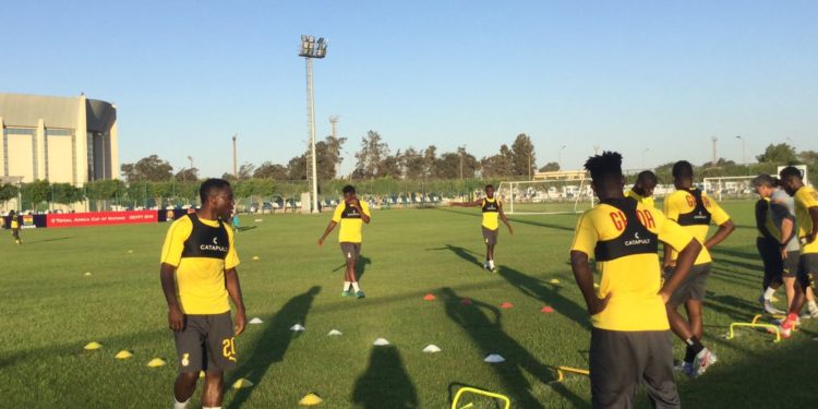 Video: Black Stars hold final training ahead of crucial round of 16 clash against Tunisia