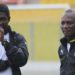 Kwasi Appiah and Maxwell Konadu during Black Stars duties