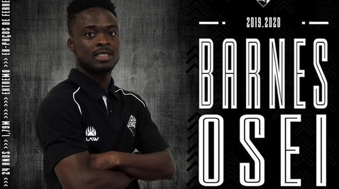 OFFICIAL: Ghanaian winger Osei Barnes joins Portuguese side Academica de Coimbra