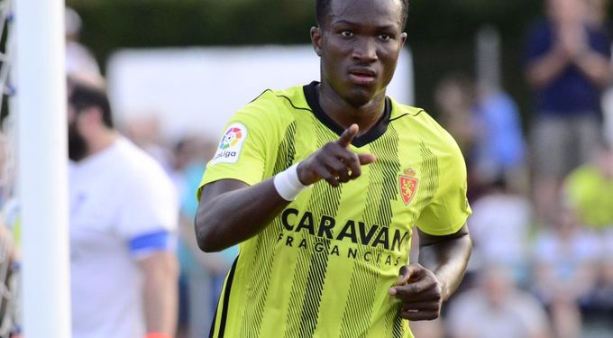 Raphael Dwamena scores five on his debut for Real Zaragoza in pre-season friendly