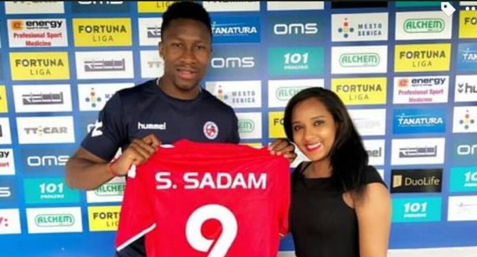 Ghanaian forward Sulley Sadam joins Slovakian side FK Senica
