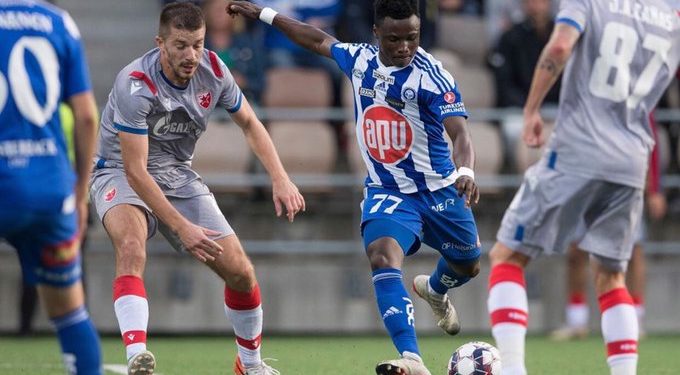 UEFA Champions League: Evans Mensah suffers elimination with HJK Helsinki