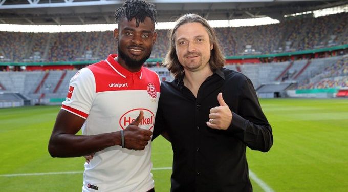 Official: Ghana defender Kasim Adams join Fortuna Dusseldorf on loan