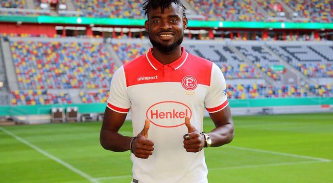 Official: Ghana defender Kasim Adams join Fortuna Dusseldorf on loan