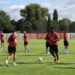 Kasim Adams hold first training with Fortuna Dussedorf