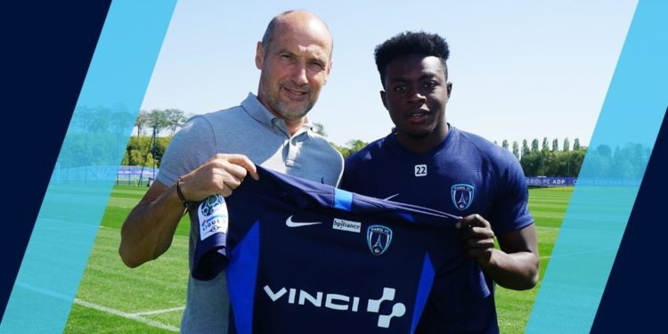 Ghanaian defender Ernest Boahene joins Mohammed Rabiu at French League 2 Side Paris FC