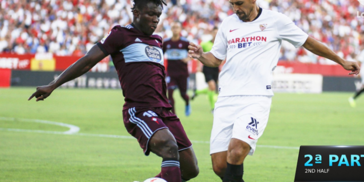 Ghana defender Joseph Aidoo excels again for Celta Vigo in important away draw against Sevilla