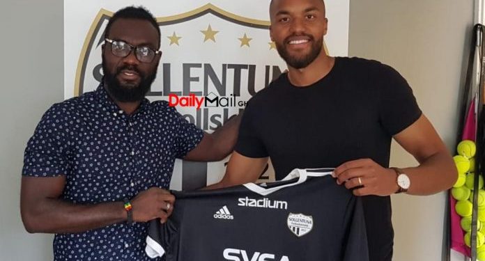 Swedish-born Ghanaian defender Joshua Adomako signs for Sollentuna FK