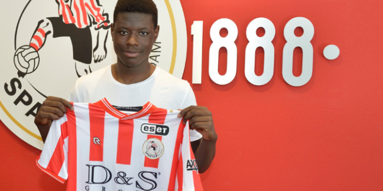 Ghanaian striker Ragnar Ache signs contract extension with Sparta Rotterdam