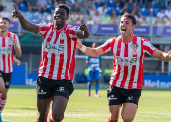 Ghanaian striker Ragnar Ache scores again for Sparta Rotterdam in draw against PEC Zwolle