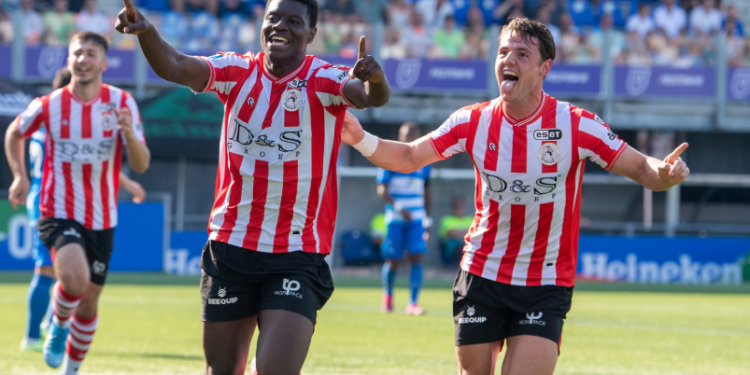 Ghanaian striker Ragnar Ache scores again for Sparta Rotterdam in draw against PEC Zwolle