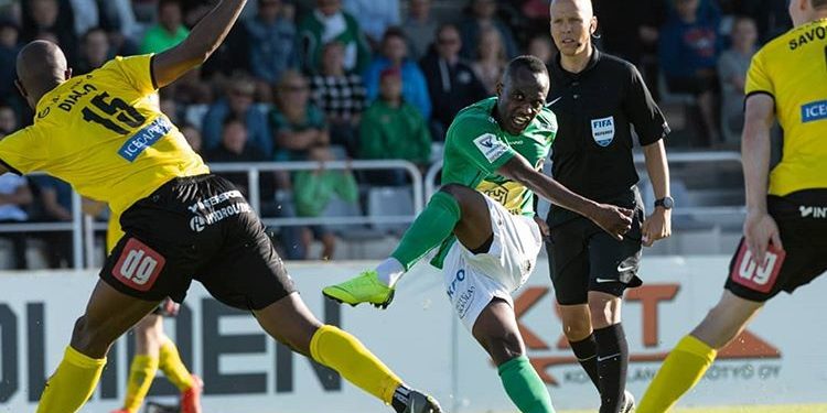 Ishmael Yartey Scores Again For KPV In Finnish Premier League