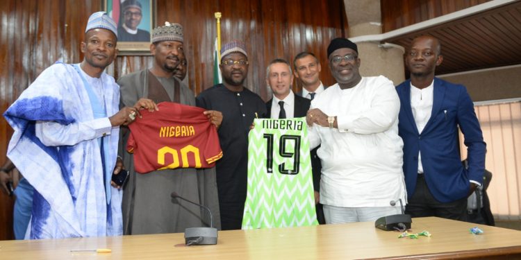Nigeria Football Federation and AS Roma agree a collaborative partnership