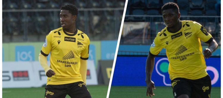 Isaac Twum and Afeez Aremu