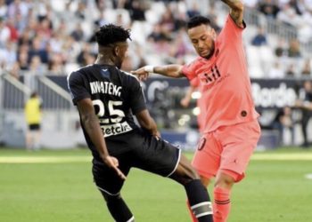 Bordeaux defender Enock Kwateng disappointed after defeat to Paris Saint-Germain