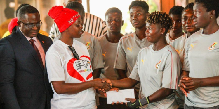 GOC And Ghana Rugby Donate To Black Queens
