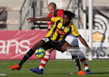 Video: Kwame Kizito scores debut League goal in Sweden for BK Hacken in massive win against Falkenburg