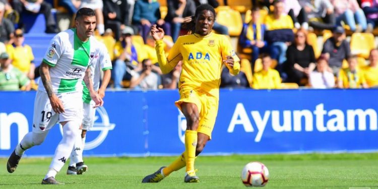 Video: Watch Ghanaian midfielder Richard Boateng’s goal and assist for AD Alcorcón in Spanish Segunda Division