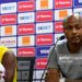 Kwesi-Appiah-and-Andre-Ayew at presser during 2019 AFCON