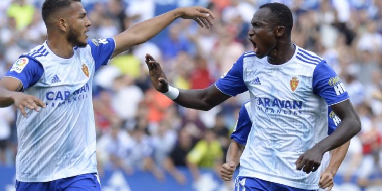 Raphael Dwamena scores again for Real Zaragoza in win over Extremadura